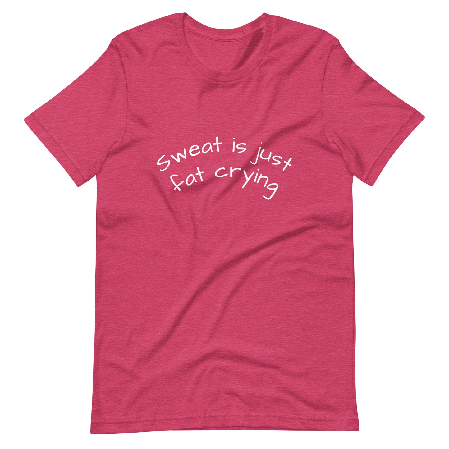 "Sweat Is Just Fat Crying" Gym Shirt