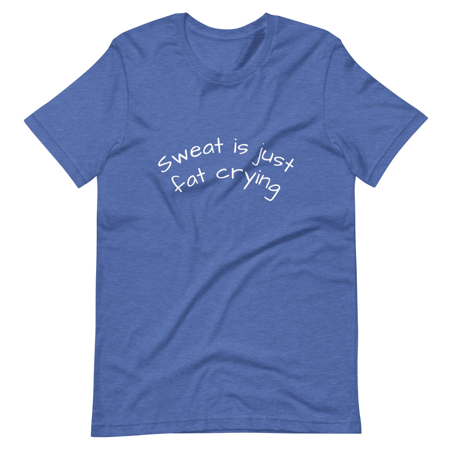 "Sweat Is Just Fat Crying" Gym Shirt