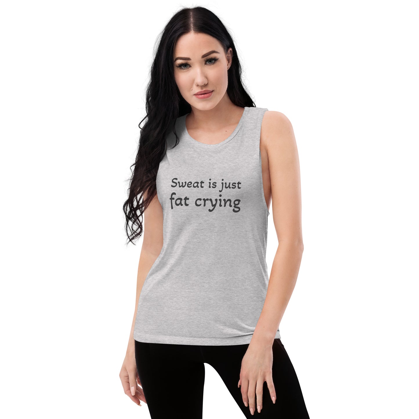 "Sweat is Just Fat Crying" Tank Top