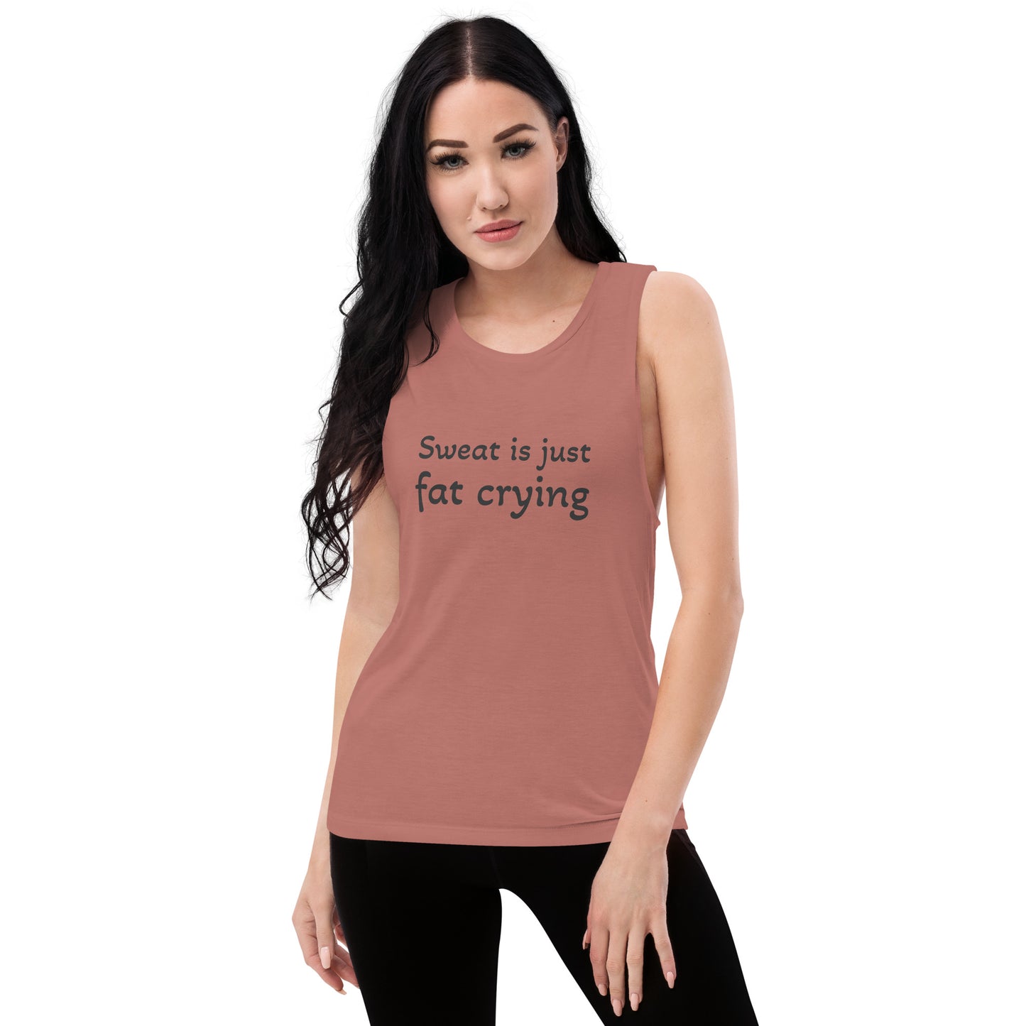 "Sweat is Just Fat Crying" Tank Top